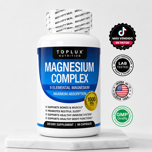 Magnesium Complex 8 en 1 Toplux 90 Capsulas