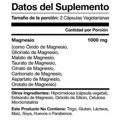 MAGNESIUM COMPLEX 8 EN 1 TOPLUX